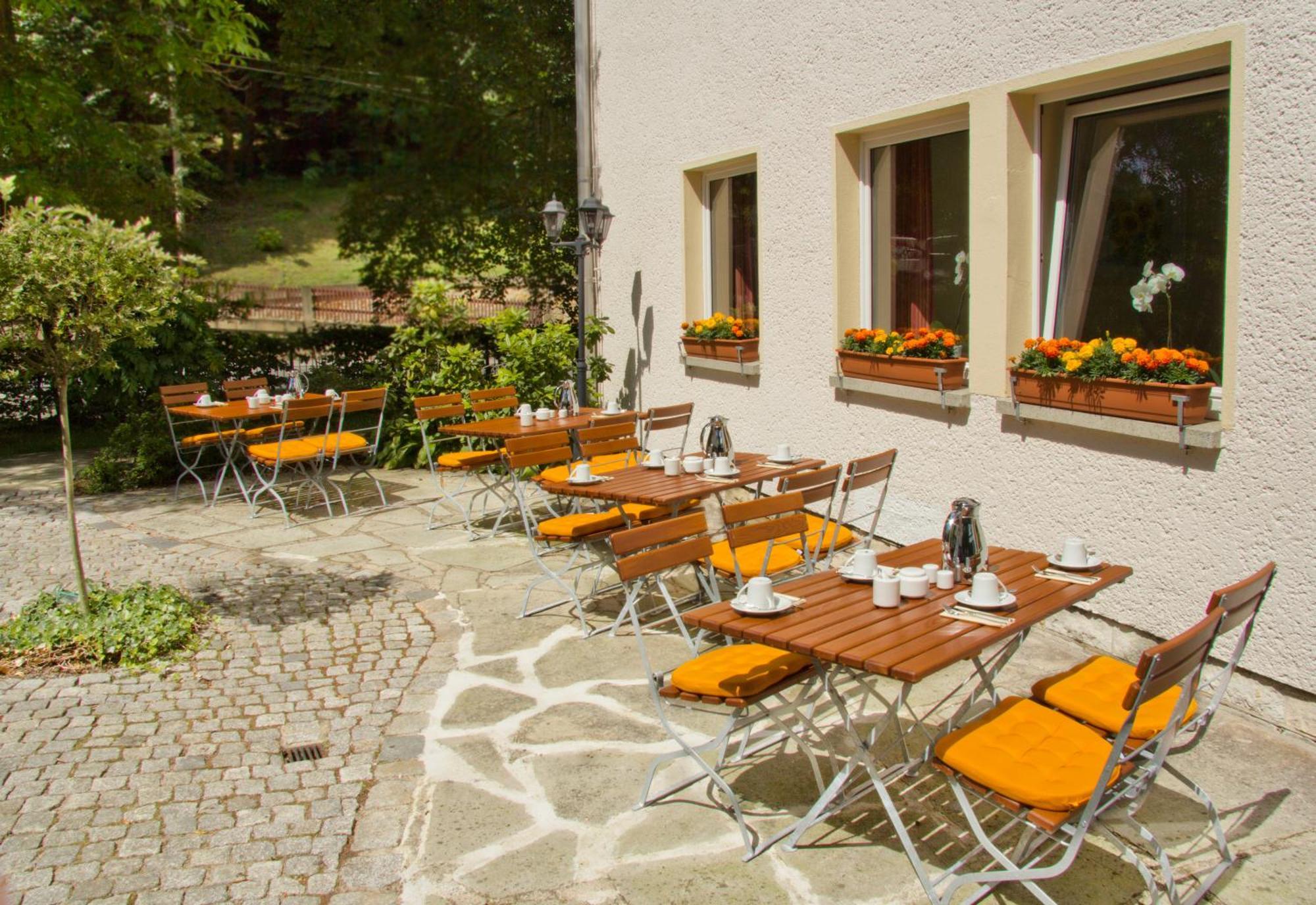 Hotel garni Grundmühle Bad Schandau Exterior foto