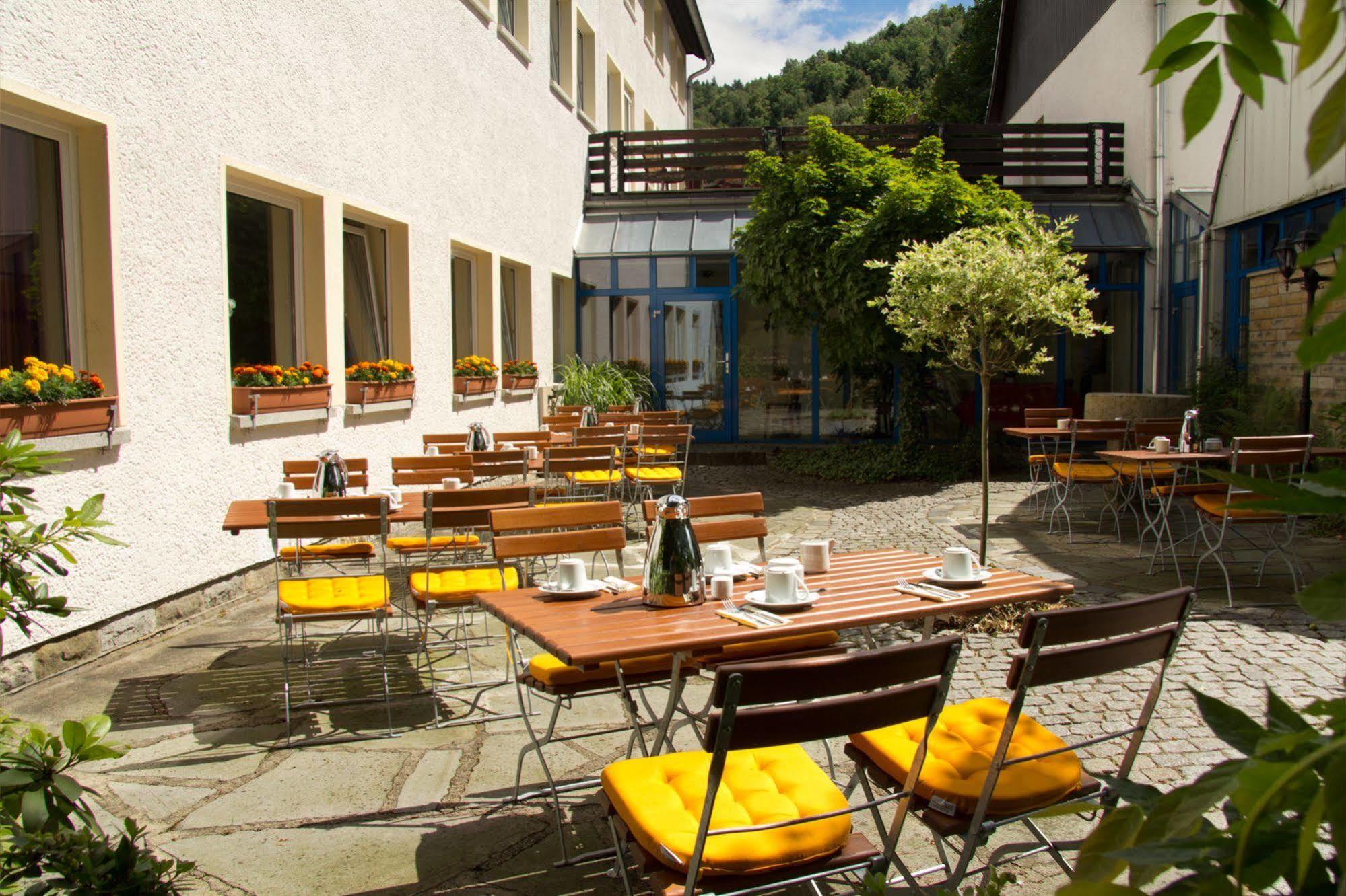 Hotel garni Grundmühle Bad Schandau Exterior foto